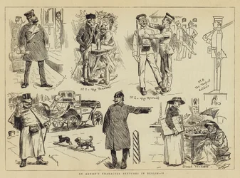 En kunstners karakterskisser i Berlin, II